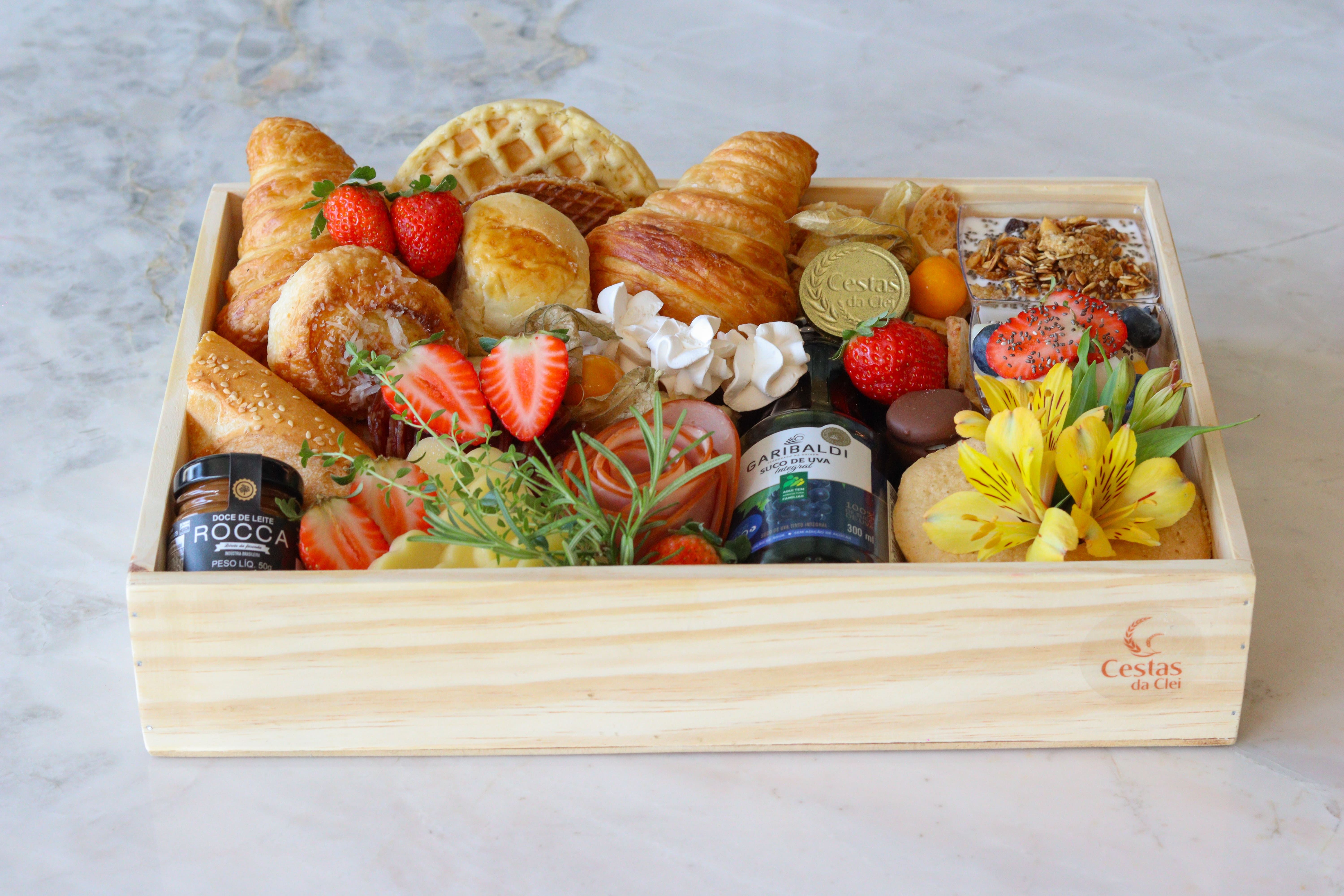 Cesta de Café da Manhã